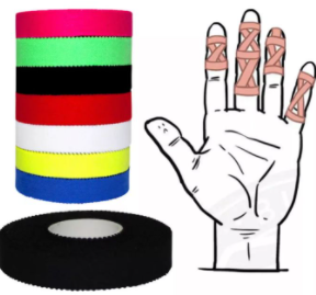 Multiple colors 1.25cm Athletic Finger Tape Rock Climbing Tape for Skin Protection Protective Sports Tape - Easy Tear, Strong Stick